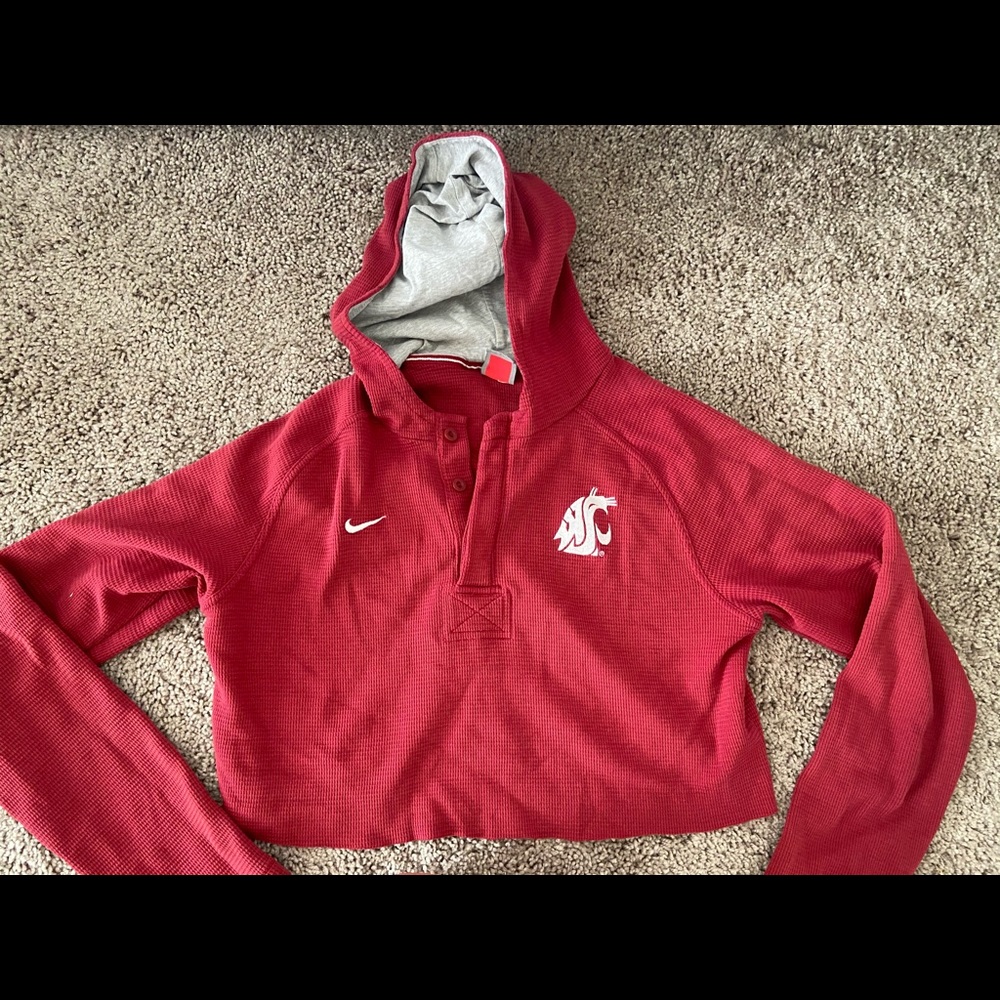 Cropped WSU long sleeve